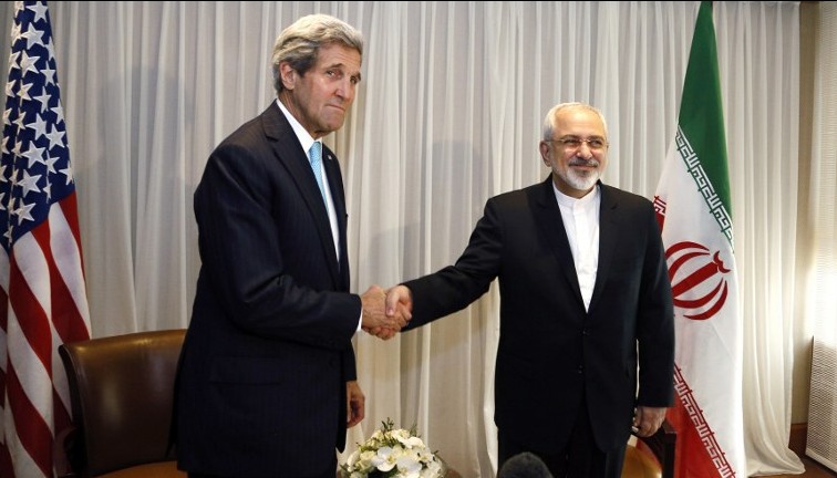 US Secretary of State John Kerry and Iranian Foreign Minister Mohammad Javad Zarif 